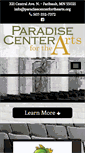 Mobile Screenshot of paradisecenterforthearts.org